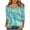 Light Blue Plus Size Blouse for Women_P, variant on CYMMPU Tunic Tops 3/4 Sleeve Crew Neck Loose Fit Spring Tops Blouses for Women Dressy Casual Fall Trendy Shirts Flower Pattern Lightweight Basic Tees Red XL