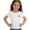 B White, variant on Auroural Toddler Girls Tank Tops 2T Children's Spring and Summer Solid Color Puffed Sleeves Short Sleeves Round Neck T-Shirt Top for Kids