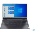 thumbnail image 4 of Lenovo Yoga 7i 2-in-1 15 Business Laptop 15.6" FHD IPS Touchscreen 11th Gen Intel Quad-Core i5-1135G7 8GB DDR4 2TB SSD Intel Iris Xe Graphics Backlit Keyboard Fingerprint USB-C WIFI6 Win10 Grey, 4 of 9