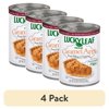 (4 pack) Lucky Leaf Premium Caramel Apple Fruit Filling 21oz Can