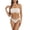 R323/White, variant on Women's Bikini Sets Handmade Crochet Crochet Bikini Bikini Top Swimsuit Set Summer Comfortable Vacation Beachwear