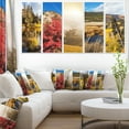thumbnail image 1 of Autumn in Sierra Nevade Collage - Oversized Landscape Canvas Art, 1 of 3