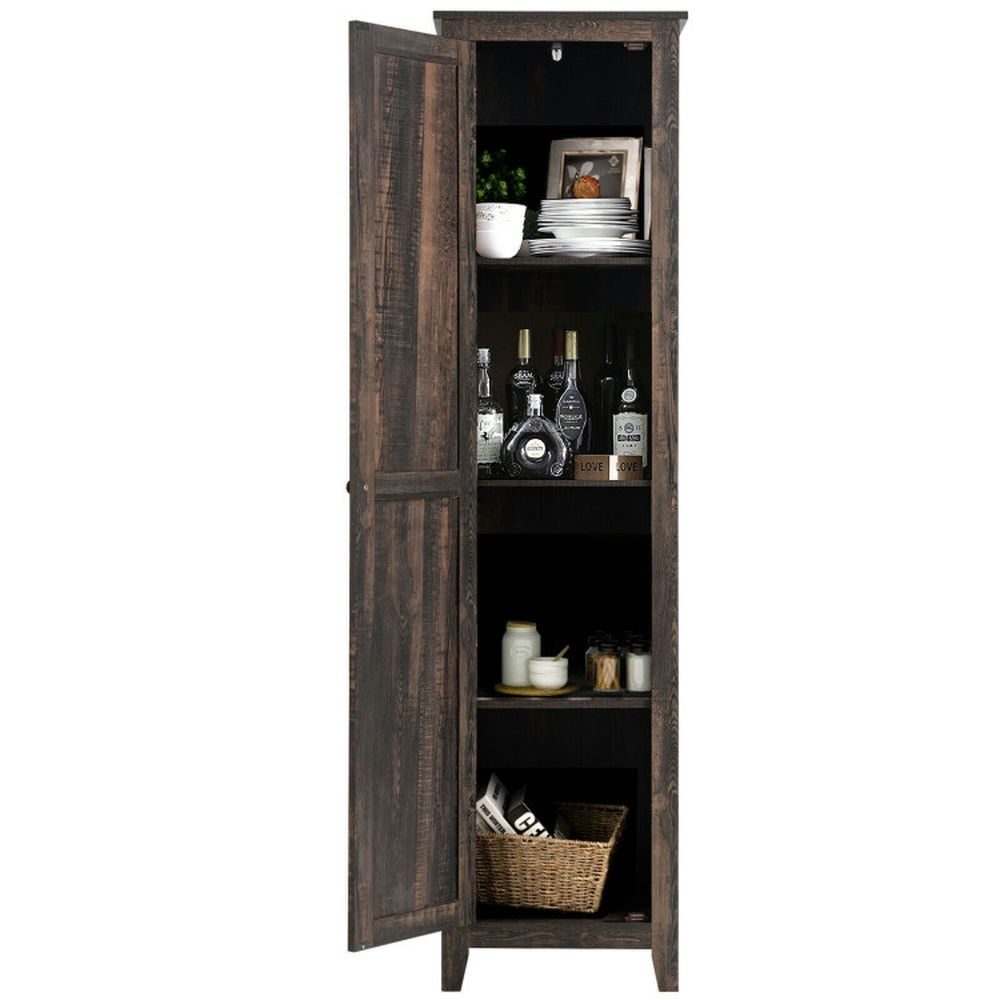 Finihen Bathroom Storage Cabinet, Bathroom Floor Cabinet, Linen Tower Bathroom Storage Cabinet Tall Slim Side Organizer with Shelf, for Bathroom, Living Room, Bedroom, Kitchen, Walnut Finihen Bathroom Storage Cabinet, Bathroom Floor Cabinet, Linen Tower Bathroom Storage Cabinet Tall Slim Side Organizer with Shelf, for Bathroom, Living Room, Bedroom, Kitchen, Walnut