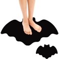 thumbnail image 1 of Halloween Bath Mat 19.69x31.50 Inch Non Slip Bat Mat Halloween Super Absorbent Goth Bathroom Mat Bathroom Decor, 1 of 4