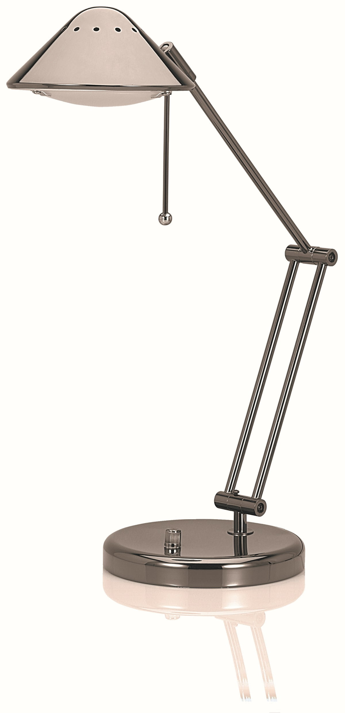 V-LIGHT Halogen Desk Lamp with 3-Point Adjustable Arm and Dimmer Switch