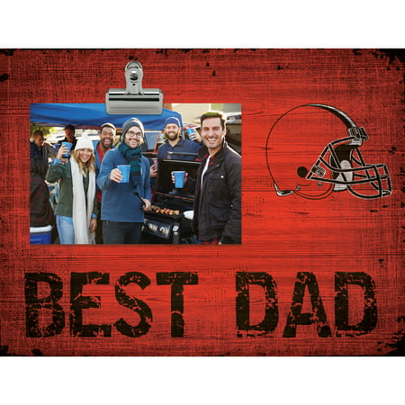 Cleveland Browns 8'' x 10.5'' Best Dad Clip Frame - No (Best Ribs In Cleveland)