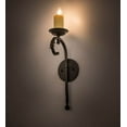thumbnail image 3 of Meyda Tiffany 161709 Andorra 20" Tall Wall Sconce - Chestnut, 3 of 3