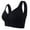 36#Black, variant on Bra - Comfortable Front Button Wireless Shaping Bra, No Underwire Front Closure Bras for Older Women Black 44