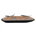 thumbnail image 3 of Colorful Chair Seating Cushion Set of 4, Mosaic Inspired Horizontal Lines with Graphic Design, Seat Pads for Office with Anti-slip Backing, 16"x16", Multicolor, by Ambesonne, 3 of 7