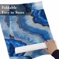 thumbnail image 6 of Gradient Blue Marble Texture Placemats Set of 6,Wipeable Washable Table Mats for Dining Tables, Bohemian Golden Veins Place Mats for Kitchen Event Party Tabletop Decor, 6 of 9