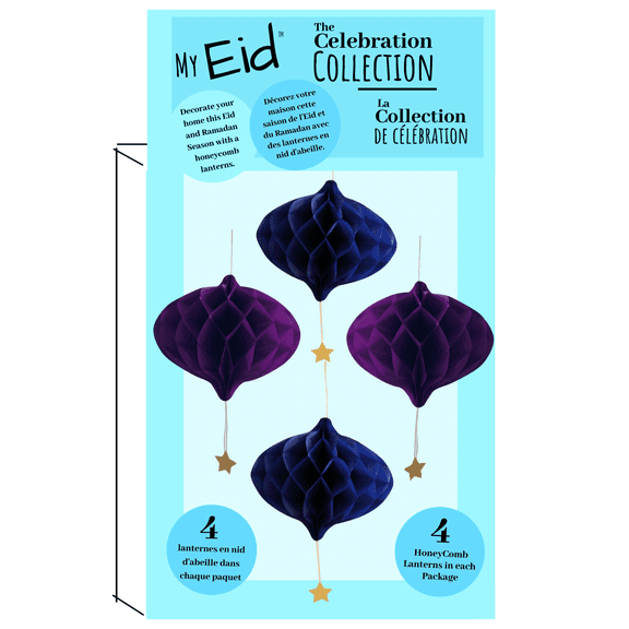 Eid and Ramadan Paper Lantern Decor