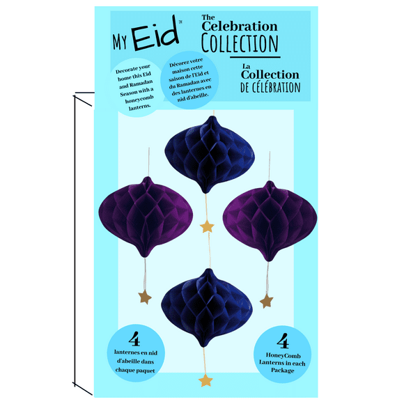 Eid and Ramadan Paper Lantern Decor