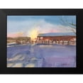 thumbnail image 2 of Calcasola, Stephen 18x15 Black Modern Framed Museum Art Print Titled - Long Barn at Sunset, 2 of 5