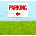 thumbnail image 1 of Parking Left (18" x 24") Yard Sign, Includes Metal Step Stake, 1 of 6