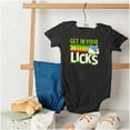 thumbnail image 6 of St Paddys Get In Your Licks Candy Owl Romper Boys or Girls Infant Baby Brisco Brands 12M, 6 of 7