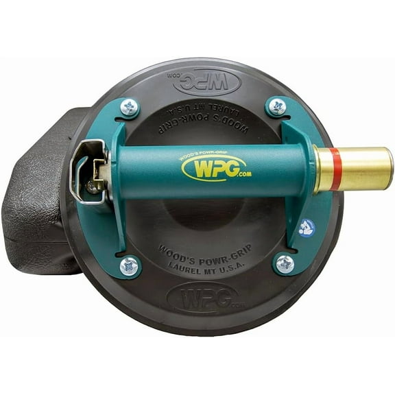 Wood's Powr-Grip N4950 8" Vacuum Suction Cup Lifter w/Case