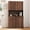 Walnut, variant on 70.87" Tall Wardrobe & Kitchen Cabinet, 6-Door Design, Walnut Color, 1 Drawer | Bedroom Storage, Good Quality MDF