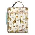 thumbnail image 5 of Giraffe Insulated Lunch Bag Box Men Reusable Lunch Tote Bag with Water Bottle Holder Cooler Tote Bag Office Hiking, 5 of 6