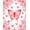 Pink, Pattern 2, variant on ODIKA 2'x3' Machine Washable Non-Slip Area Rug, Mystical Ladybug Meadow Fantasy Illustration High Traffic Rug, Pink, 441970