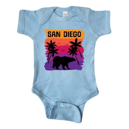 

Inktastic San Diego California Sunset Gift Baby Boy or Baby Girl Bodysuit