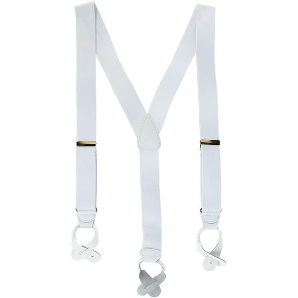 CTM® Elastic Button End Suspenders (Men's)