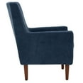 thumbnail image 4 of Pemberly Row Traditional Fabric and EPS Arm Chair in Navy Blue, 4 of 4