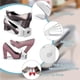 thumbnail image 3 of Shoe Slots Organizer, 8pcs Adjustable Double Layer Stack Shoe Rack,space-saving Storage Rack Holder For Shoes, Slippers n, 3 of 4