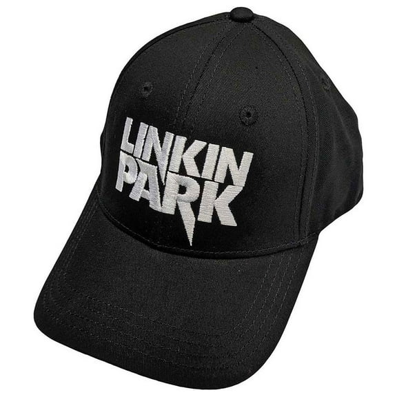 Linkin Park Band Red Logo Hat Adjustable Black