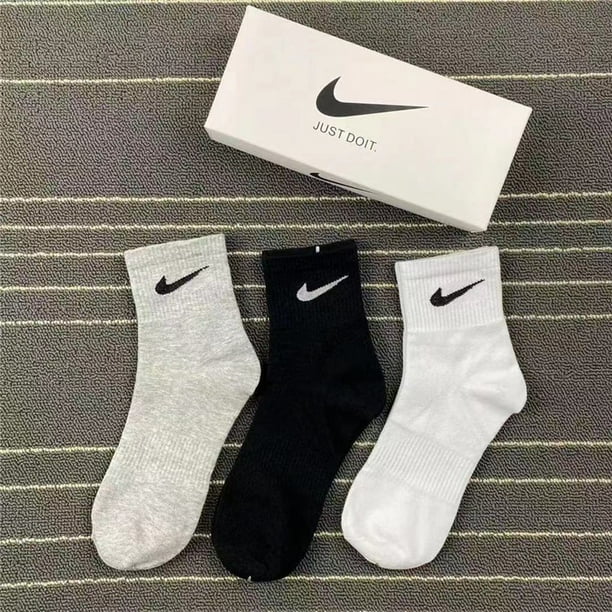5 Pares De Calcetines Largos De Algodón Transpirable Para Hombres Y Mujeres Gao Jiahui unisex