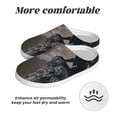 thumbnail image 6 of Picia Black Dragon Cliff Dawn for Women's Lamb-hug Comfy Fleece House Slippers Memory Foam, Slip-on House Shoes Indoor Outdoor-39/40, 6 of 7