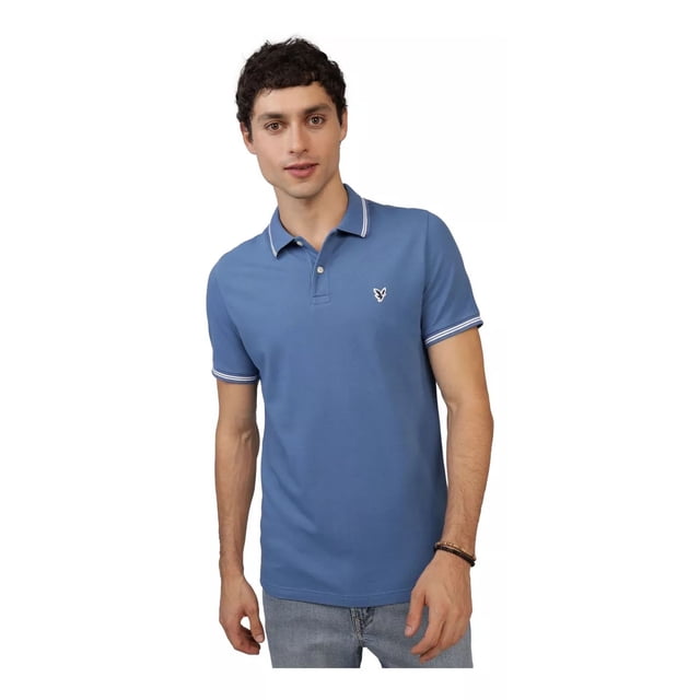 Camisa Polo De Piqué Slim Fit Para Hombre American Eagle