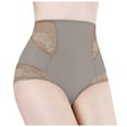 thumbnail image 2 of vigerkar Women's High Waisted Tummy Panties Postpartum Waist Lift Shaping Sports Underwear Pants Gold, M, 2 of 5