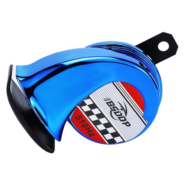 Tignapoo 12V Waterproof Dual Tone Snail Horn for Cars and Motorcycles - High and Low Sound, Durable ABS Construction, Easy Installation with Bracket and Screw, Perfect for Trucks, SUVs, and More