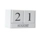 thumbnail image 1 of Bloques de Calendario de Madera de Escritorio Calendarios Y Suministros de Escritorio Calendario Decorativo Baoblaze Bloques de calendario de madera, 1 of 7