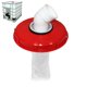 thumbnail image 2 of Cubierta del filtro de agua de lluvia, filtro IBC de nailon lavable, cubierta del filtro de la tapa del IBC, blanco+rojo, 245 mm, 2 of 3