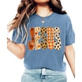 thumbnail image 5 of Jesus Shirt for Women Floral Leopard Christian Easter Graphic Tee, Seafoam Shirt, S, 5 of 8