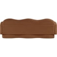 thumbnail image 5 of Meridian Furniture Bloom Saddle Teddy Fabric Sofa, 5 of 17