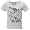 thumbnail image 2 of Harry Potter Hedwig Owl Little Girls T-Shirt and French Terry Shorts Outfit Set, 2 of 5