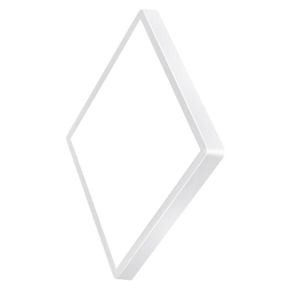20 Inch Large LED Flush Mount Ceiling Light, 45W, 4500LM, Non-dimmable, 3000K/4000K/6000K CCT Selectable, White Square Flat Panel