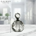 thumbnail image 2 of Galway Savoy Perfume Bottle, Clear, Crystal, 4" x 2.75" x 2.75", 2 of 6