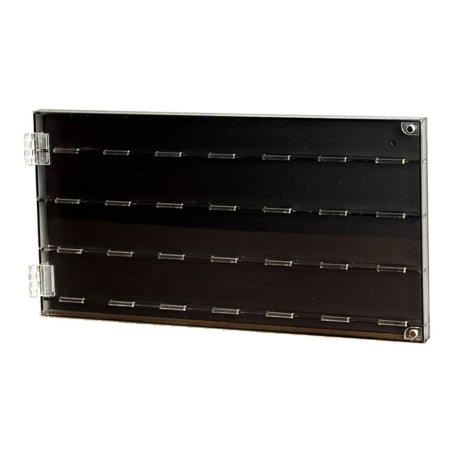 Estuche de exhibición acrílico para púas de guitarra, caja de almacenamiento, contenedor para guitarristas, entusiastas y músicos de sala de estar.