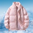 thumbnail image 2 of Winter New Men's Stand Collar Dyed Thick Large Size Fashion Padded Jacket, 2 of 4