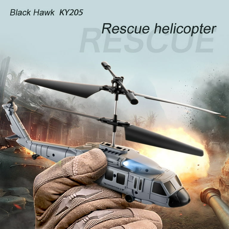 Remote Control Helicopter Obstacle Avoidance With 1080P Camera 2.4
