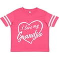 thumbnail image 3 of Inktastic I Love My Grandpa in White Chalk Heart Boys or Girls Toddler T-Shirt, 3 of 5