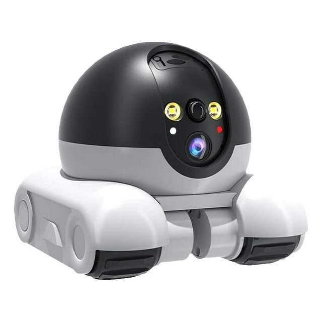 XFGOU Toys and Hobbies Bot Camera Bot Pro 360° View Bot Robot 1080p Wi Fi Mobile Pet Cameras Lens With App Control Night Mobile Phone Remote Control For Pet/Elde Toy cameras