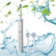 thumbnail image 1 of Cepillo de dientes eléctrico ultrasónico blanco - Cepillo de dientes de alta frecuencia con 3 cabezales, 6 modos para adultos y niños, 1 of 9