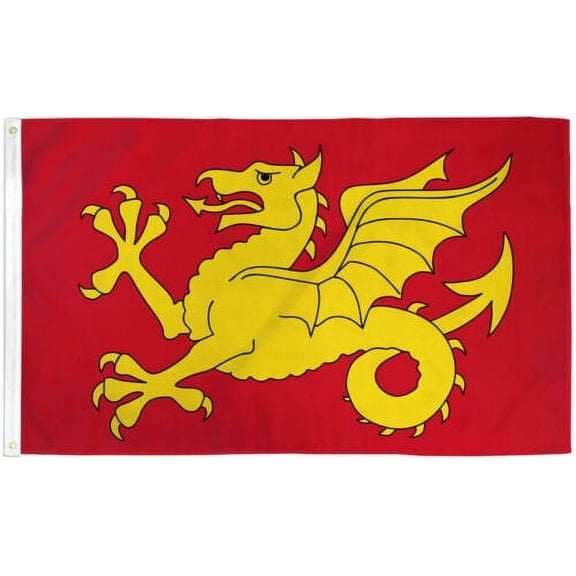 Wessex Flag 3x5ft Wessex Wyren Banner Flag Wessex Dragon Flag Crampton
