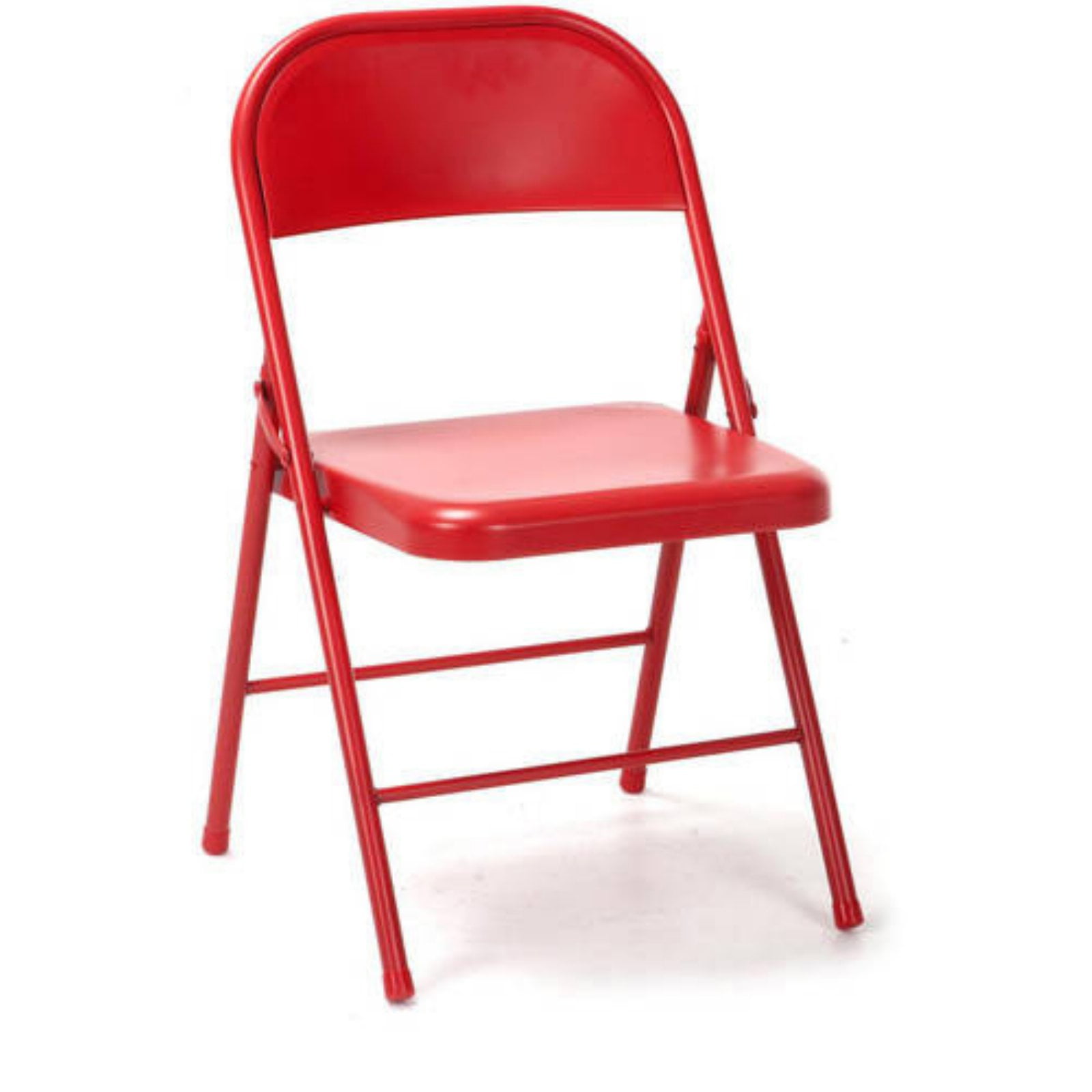 Novogratz All Steel Folding Chair, 2 pack, Red - Walmart.com
