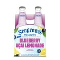 thumbnail image 5 of Seagram's Escapes Blueberry Acai Lemonade, Flavored Malt Beverage, 4 Pack, 11.2 fl oz Bottles, 5 of 7