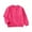 Hot Pink, variant on Girls Cardigan Sweater Cotton Long Sleeve Knit School Uniform Button Fall Winter Tops Outerwear Coat Hot Pink 18-24 Months